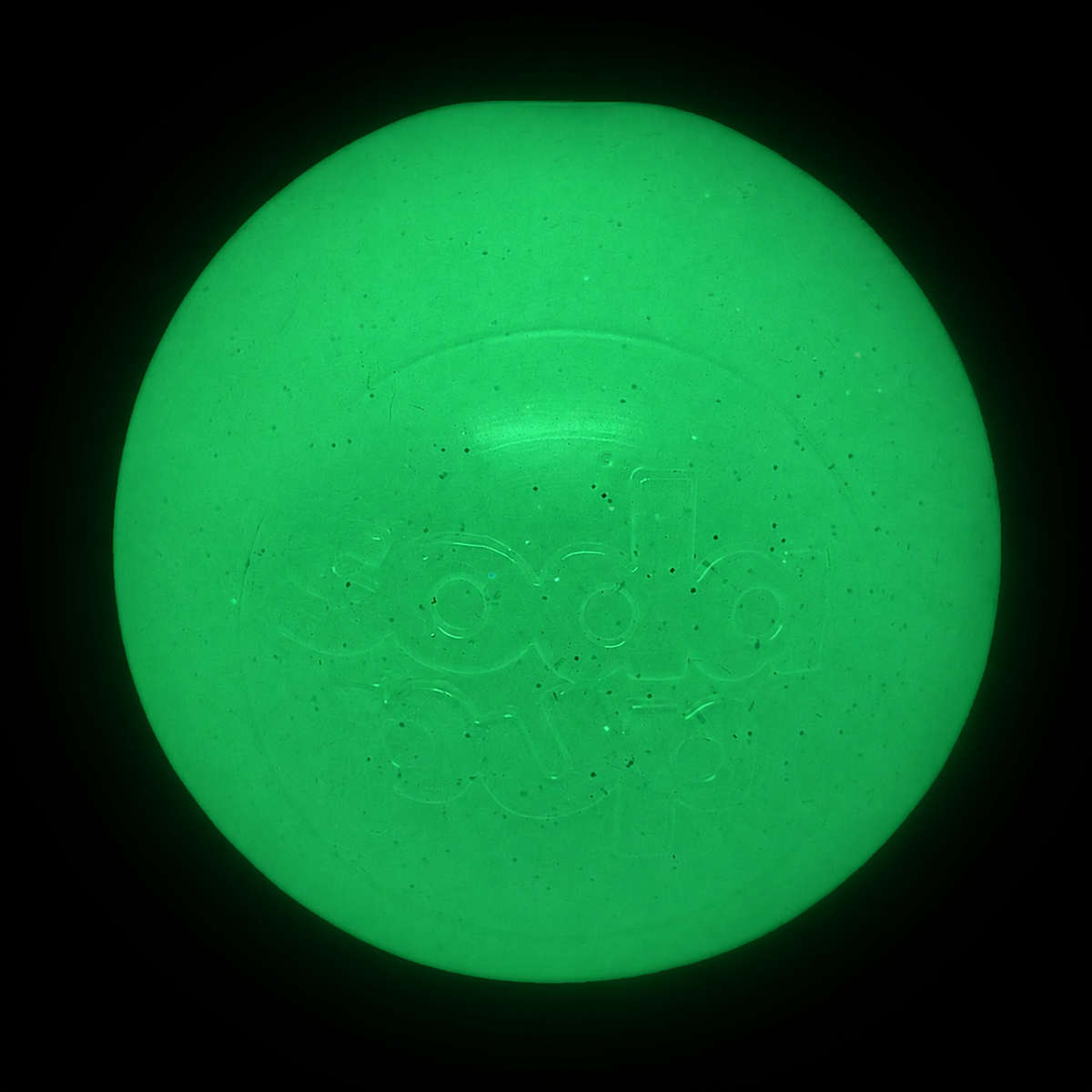 SodaPup Glow in the Dark Glitter Ball 2-Pack