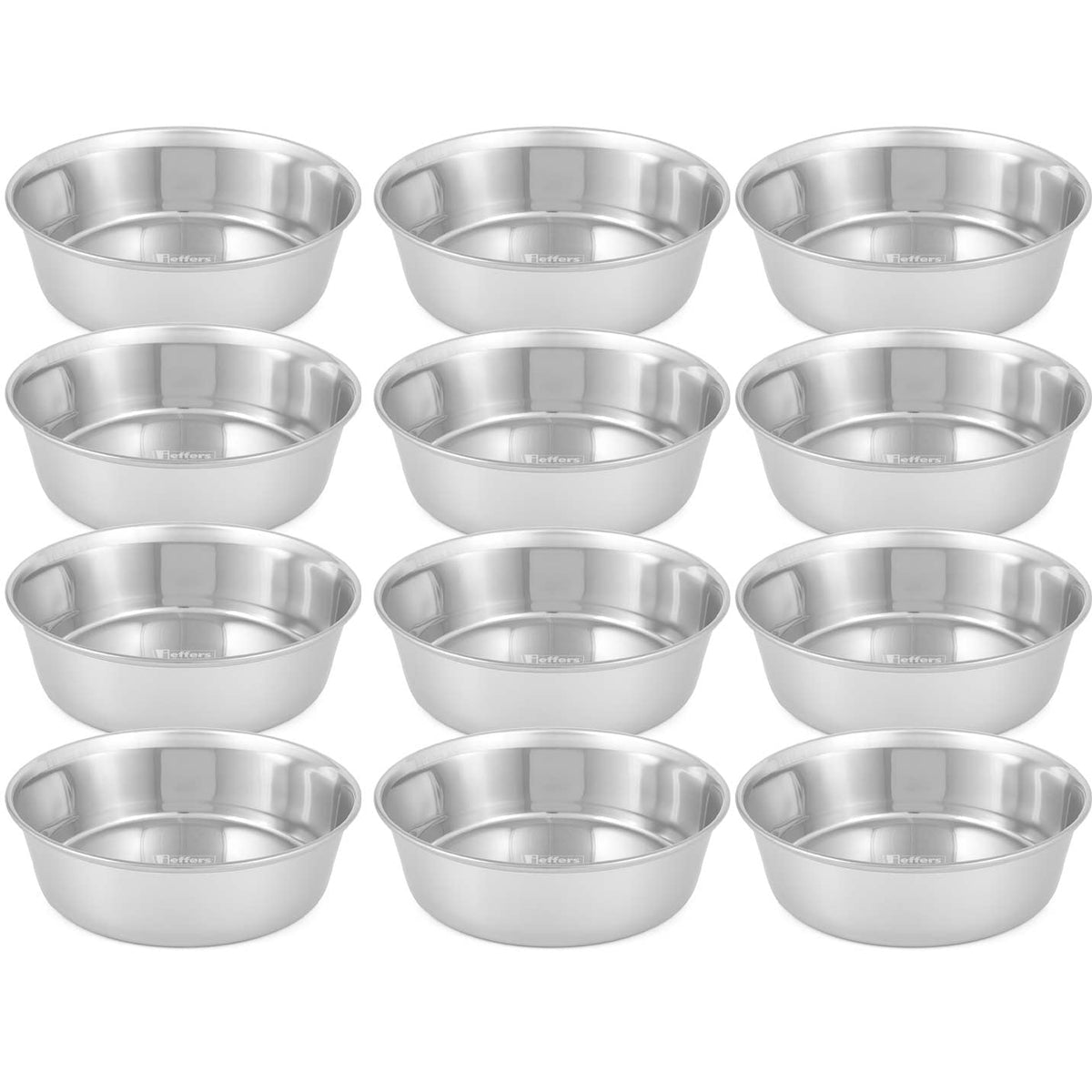Jeffers Heavy Weight Stainless Steel Pet Bowl