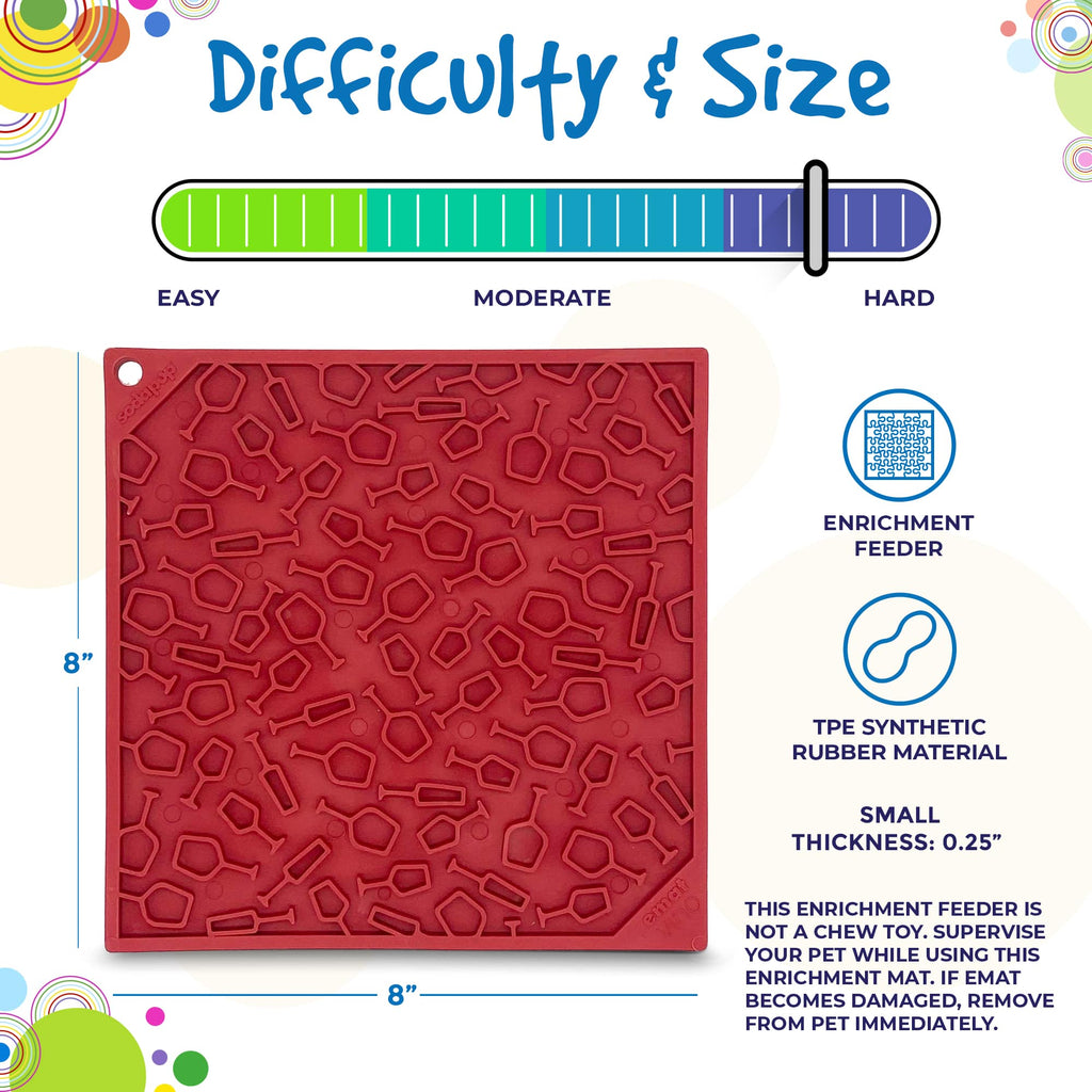 SodaPup Vino eMat Lick Mat for Dogs and Cats