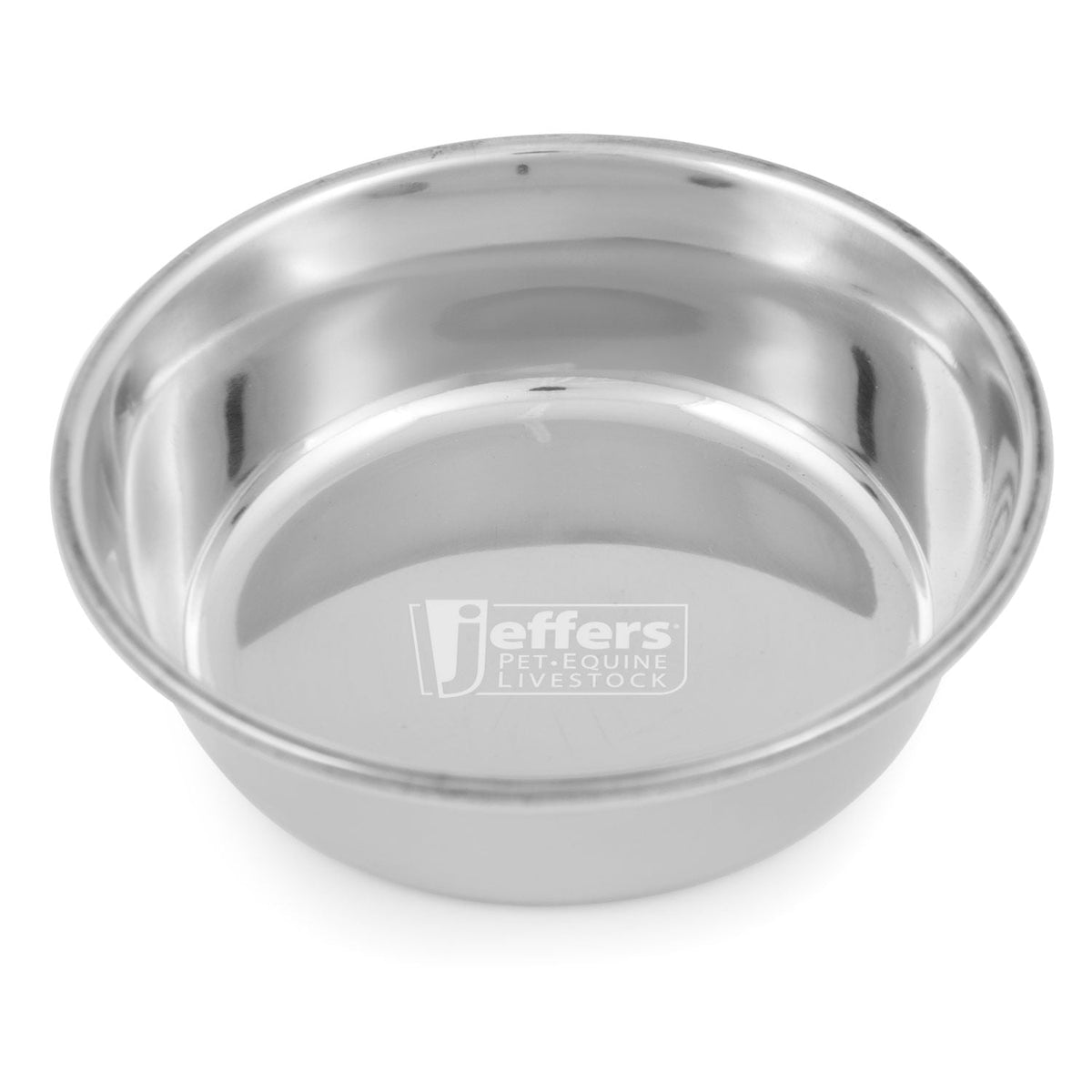 Jeffers Heavy Weight Stainless Steel Pet Bowl