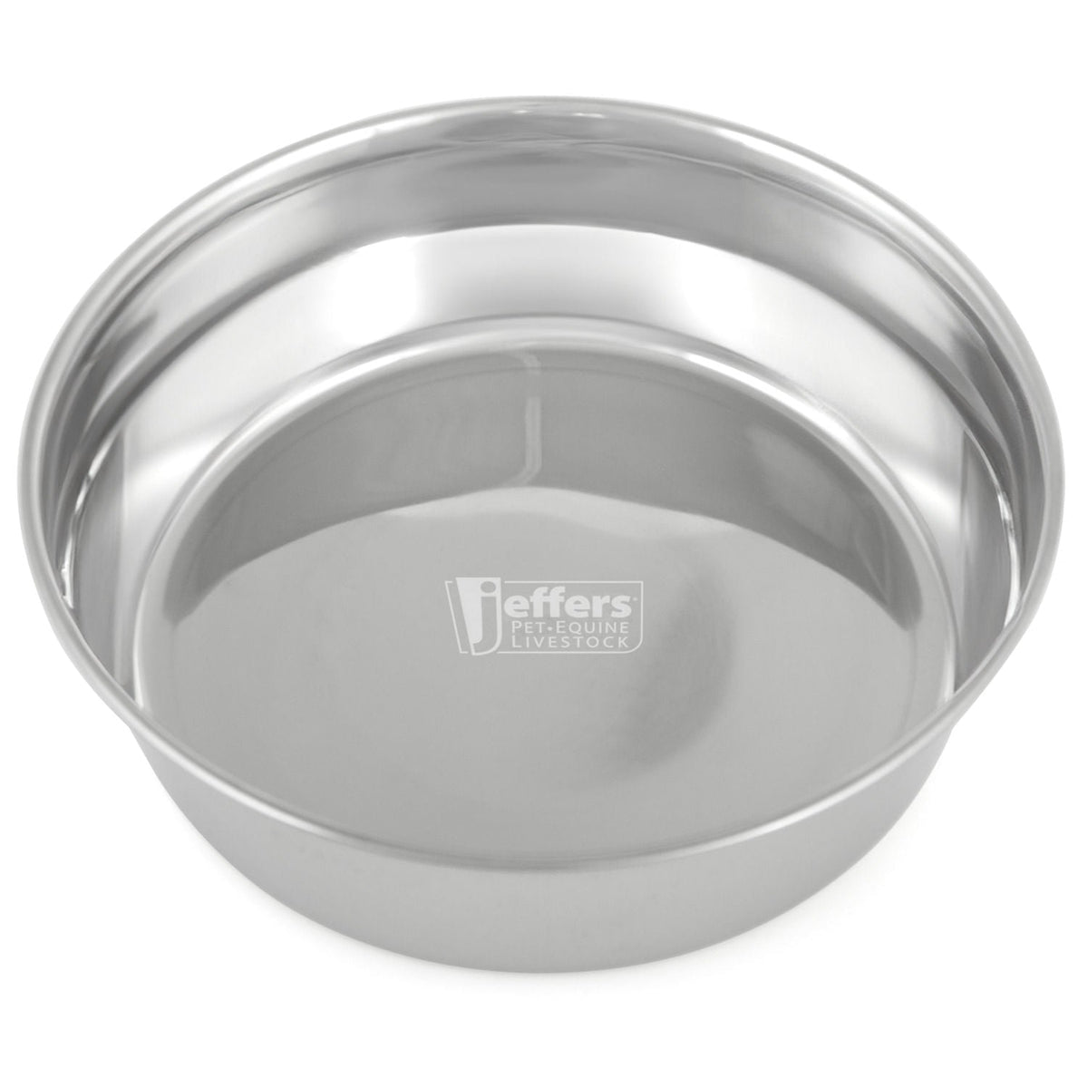 Jeffers Heavy Weight Stainless Steel Pet Bowl