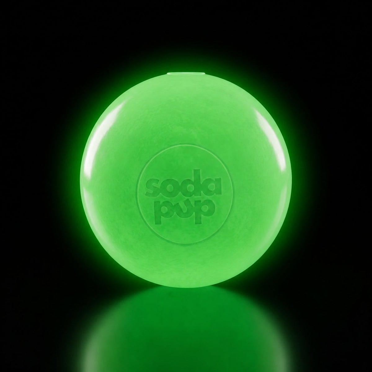 SodaPup PUP-X Squeak Ball Rubber Dog Toy