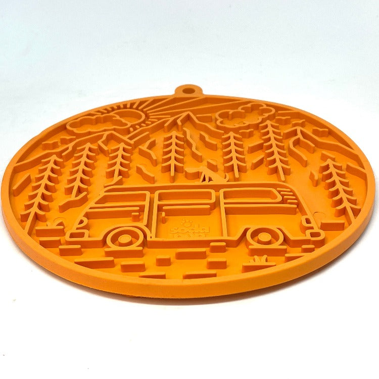 SodaPup Camp eMat Lick Mat with Suction Cups