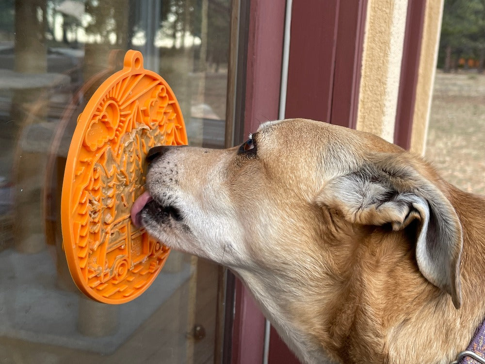 SodaPup Camp eMat Lick Mat with Suction Cups