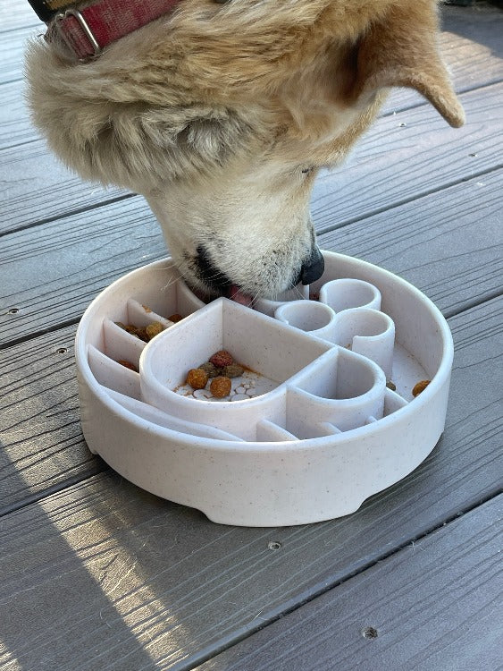 SodaPup Java eBowl Deep Slow Feeder Dog Bowl