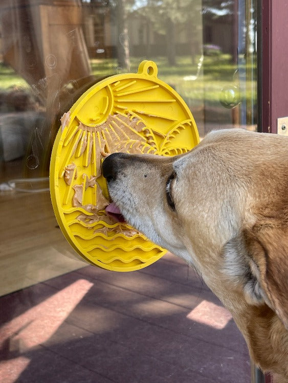 SodaPup Sun n' Sea eMat Lick Mat with Suction Cups