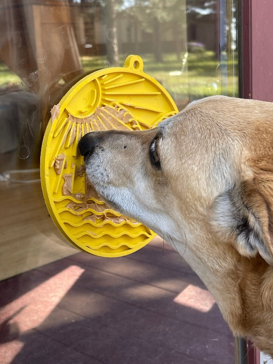SodaPup Sun n' Sea eMat Lick Mat with Suction Cups