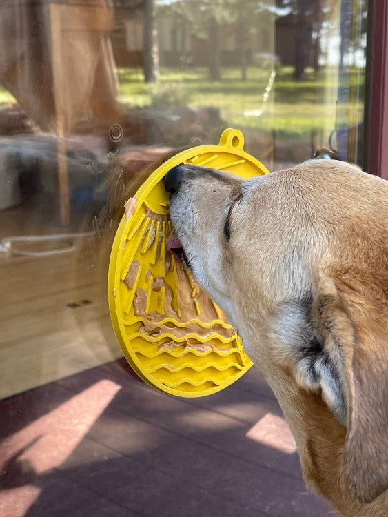 SodaPup Sun n' Sea eMat Lick Mat with Suction Cups