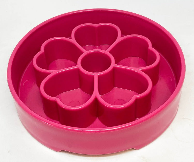 SodaPup Flower eBowl Deep Slow Feeder Dog Bowl