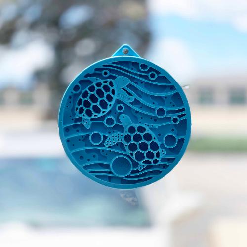 SodaPup Turtle eMat Mini Lick Mat with Suction Cups