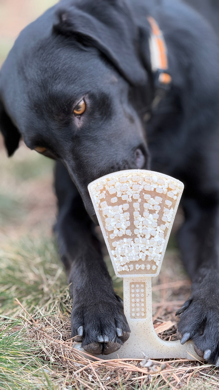 SodaPup Waffle Tower Nylon Chew and Lick Toy