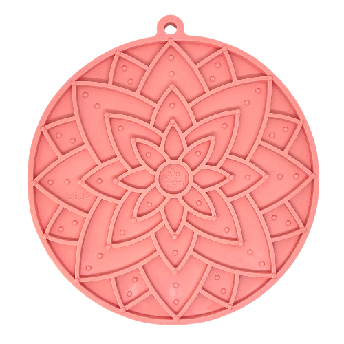SodaPup Lotus eMat Lick Mat with Suction Cups
