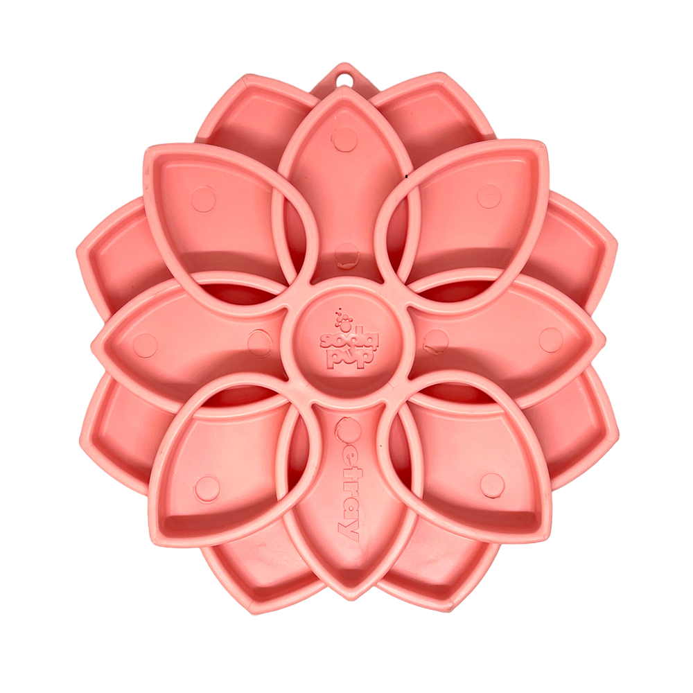 SodaPup Mandala Softie eTray Slow Feeder with Suction Cups