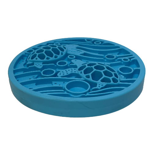 SodaPup Turtle eMat Mini Lick Mat with Suction Cups