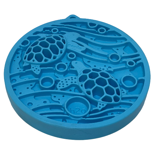 SodaPup Turtle eMat Mini Lick Mat with Suction Cups
