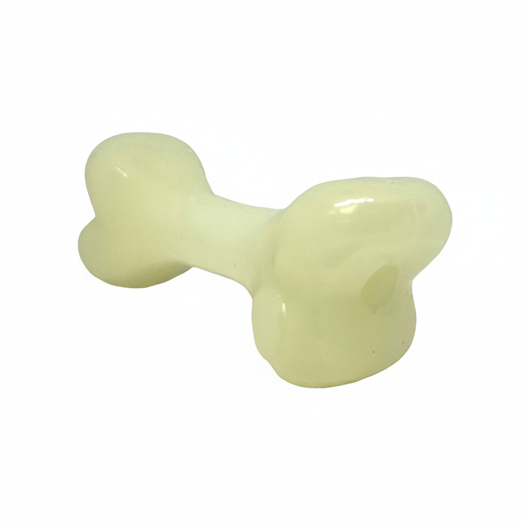 SodaPup PUP-X Glow in the Dark Rubber Bone, Large