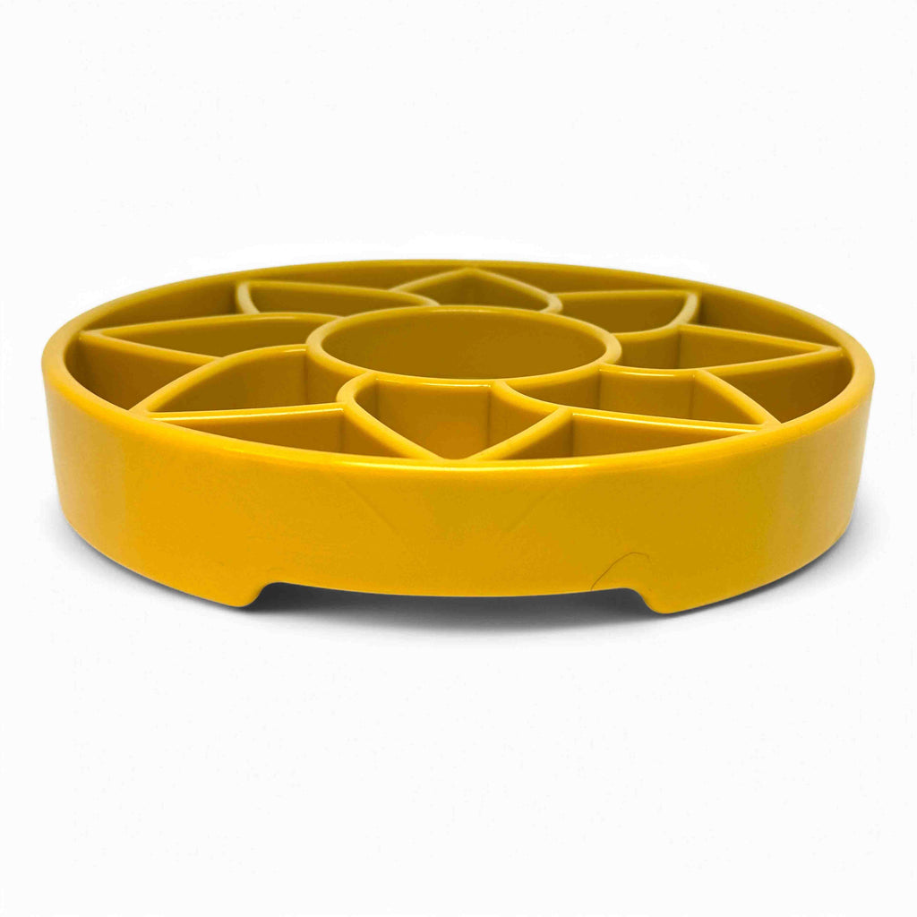 SodaPup Sunflower eTray Shallow Slow Feeder