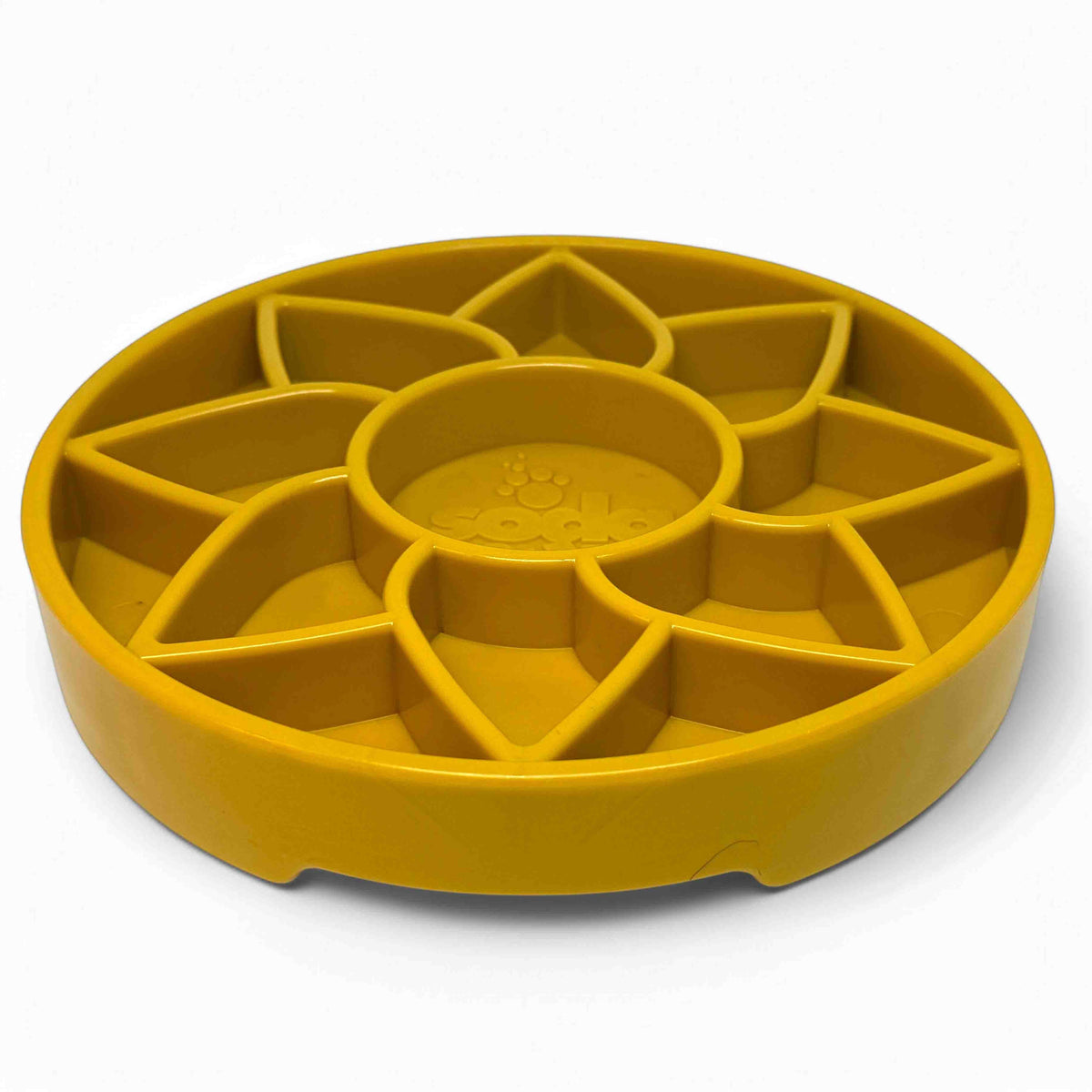 SodaPup Sunflower eTray Shallow Slow Feeder