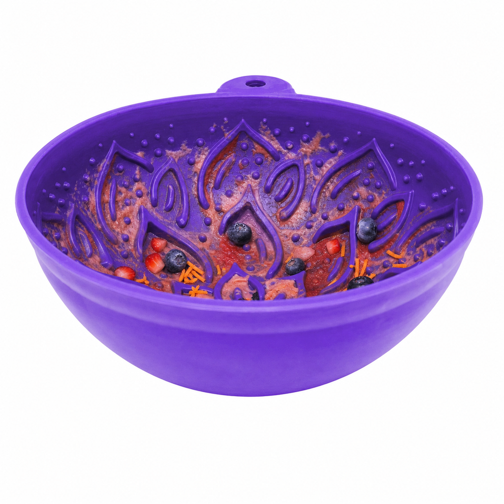 SodaPup Garden of Eatin' Tipsy Bowl Wobble Lick Mat