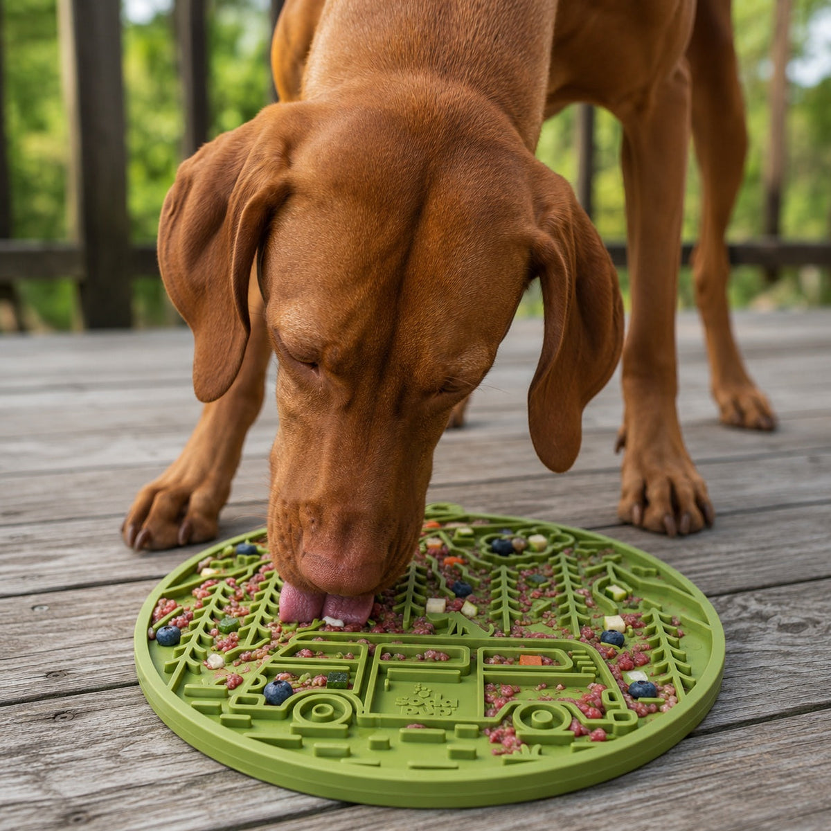 SodaPup Camp eMat Lick Mat with Suction Cups