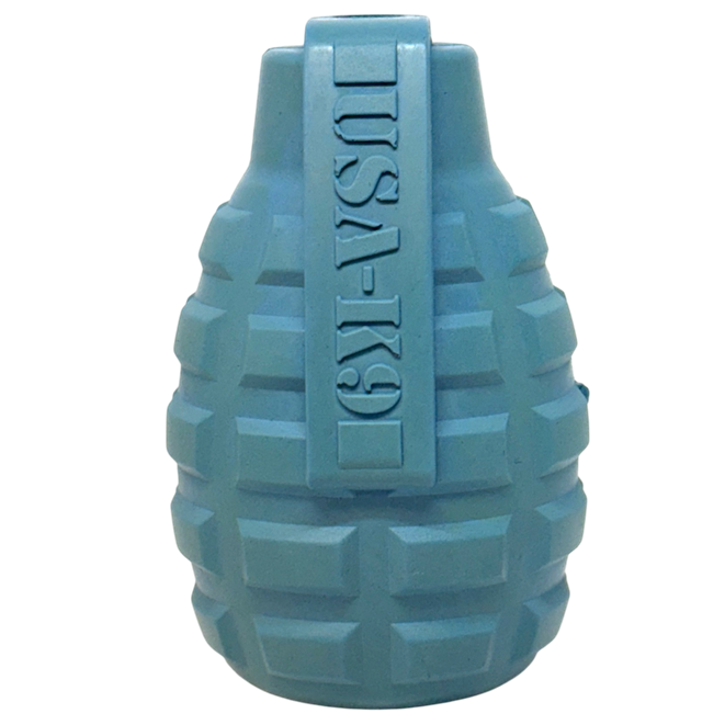 USA-K9 Grenade Rubber Reward and Tug Toy