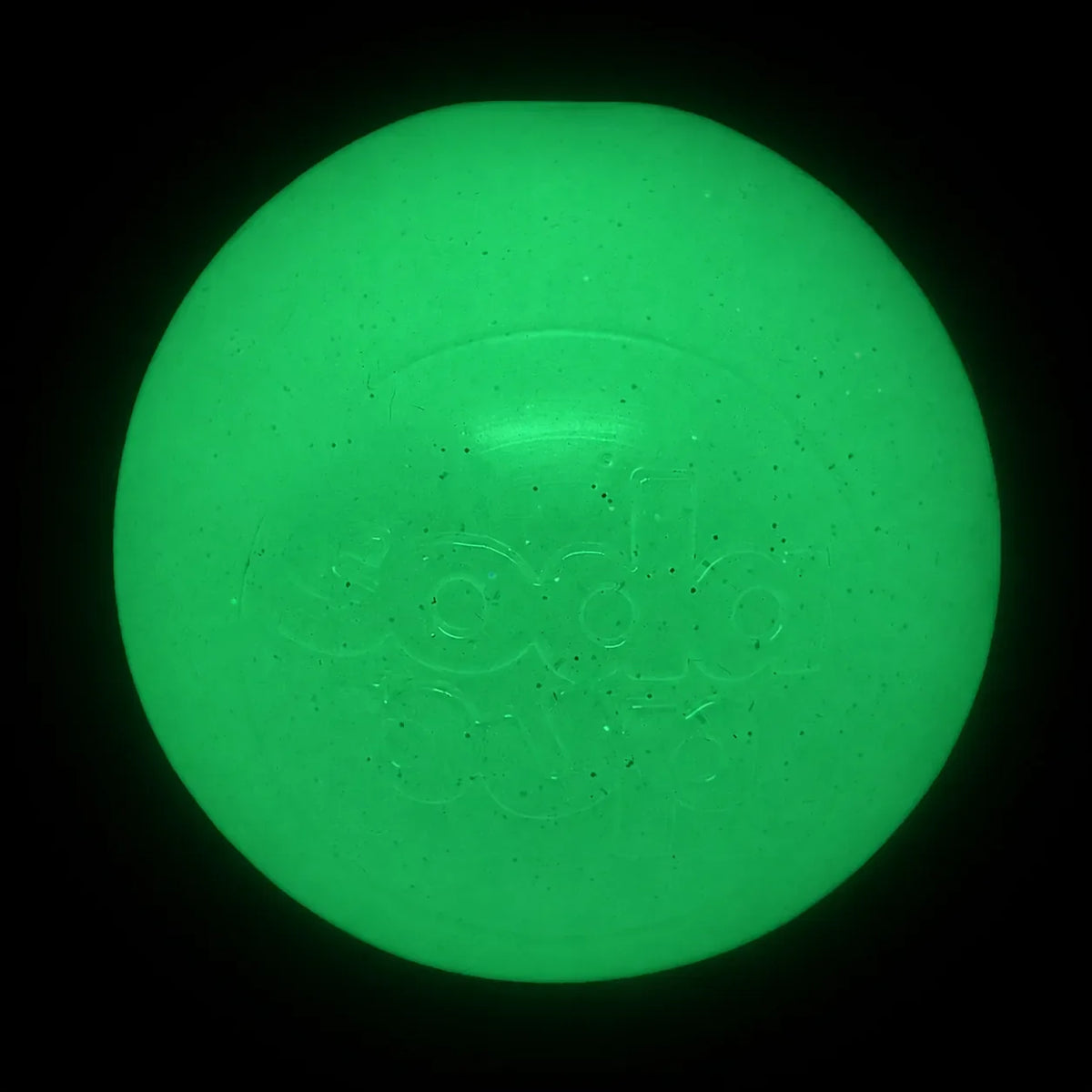 SodaPup Glitter Ball Soft Rubber Fetch Ball