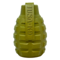 Army green USA-K9 grenade eDispenser chew toy