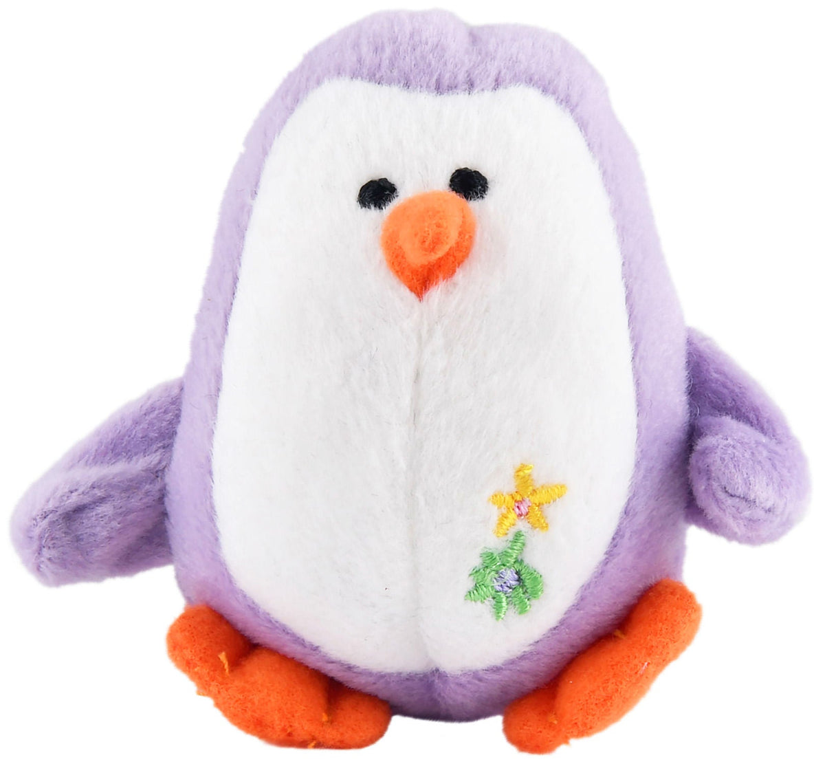 Jeffers Mini Plush Penguin Squeaker Toy, 3 in