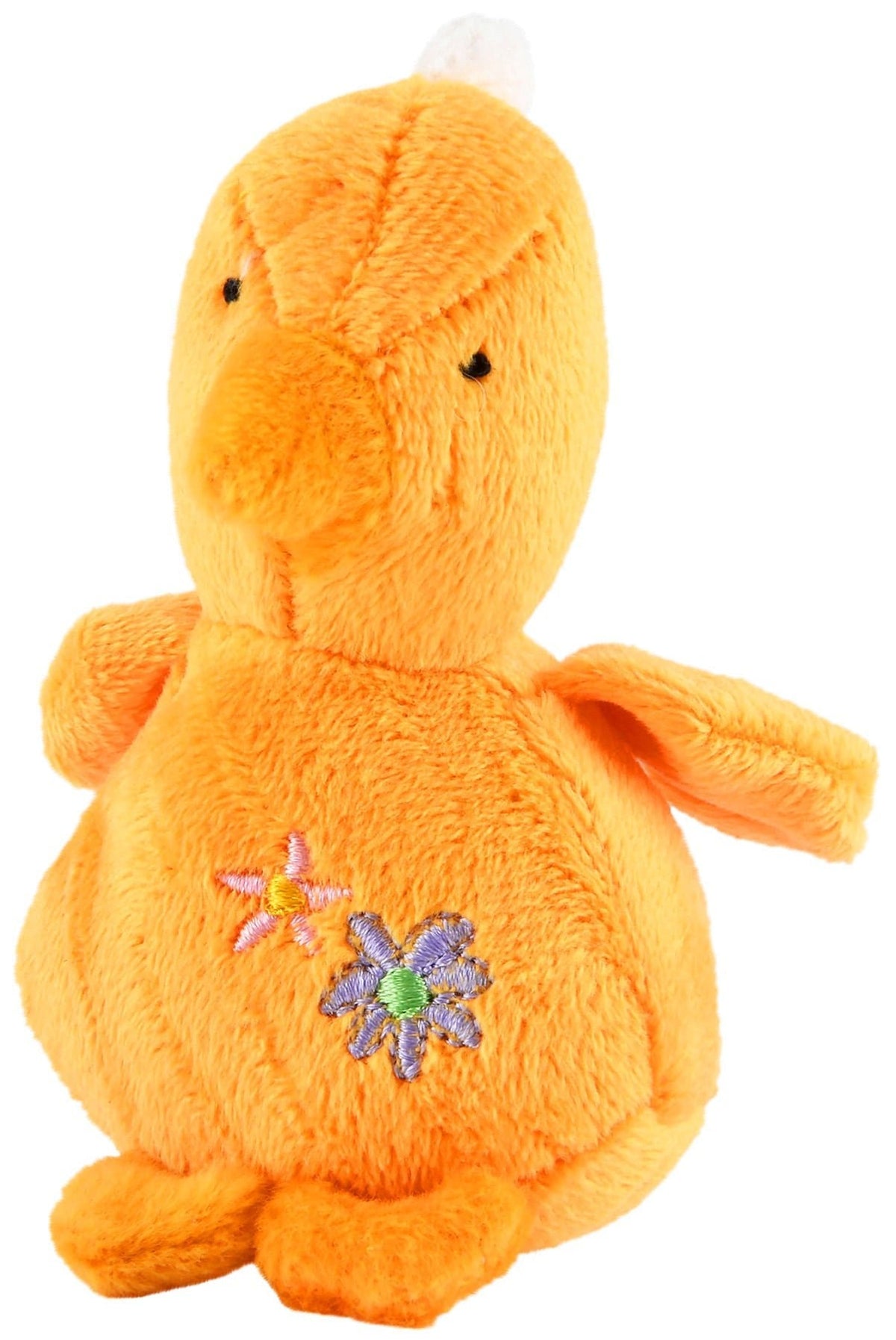 Jeffers Baby Duck Plush Squeaker Dog Toy, 4 in