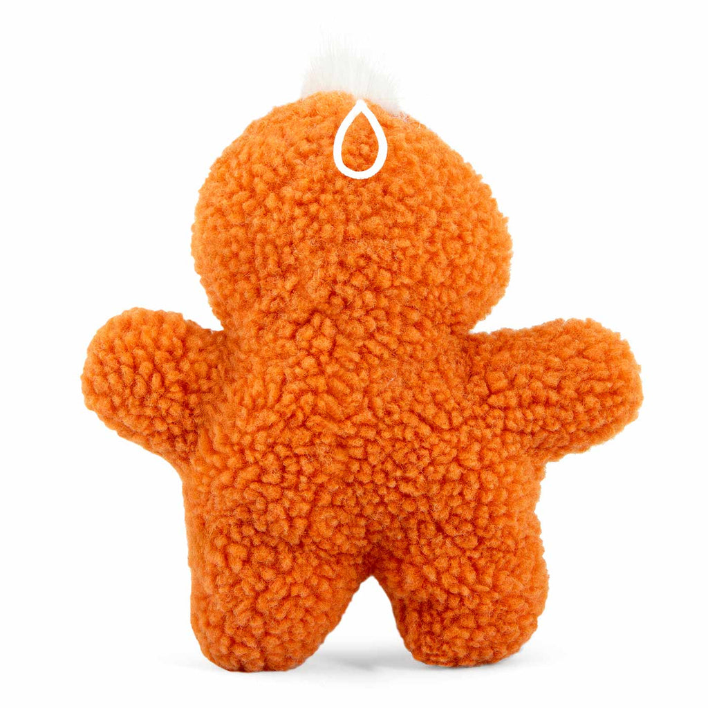 Jeffers Animal Fuzzies Plush Squeaker Dog Toy, 8 in