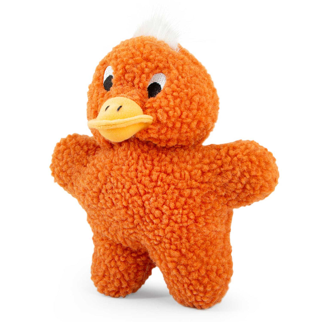 Jeffers Animal Fuzzies Plush Squeaker Dog Toy, 8 in