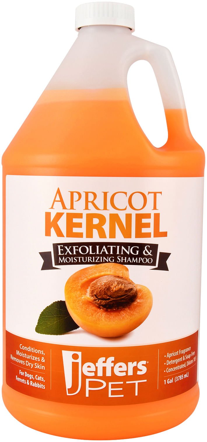Jeffers Apricot Kernel Exfoliating Pet Shampoo - FurrowpetstoreGrooming & CleanupJeffers