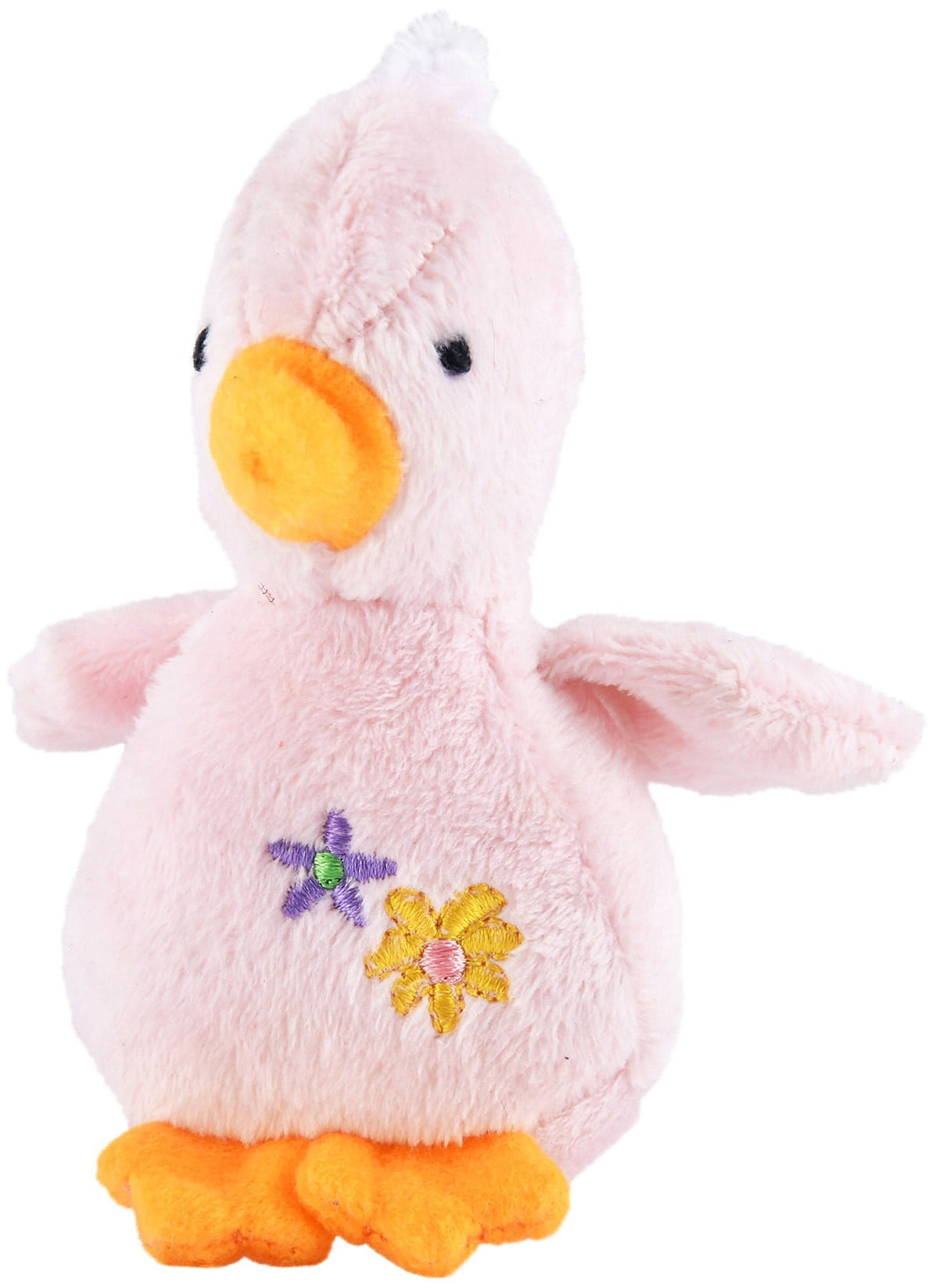 Jeffers Baby Duck Plush Squeaker Dog Toy, 4 in - FurrowpetstoreToysJeffers