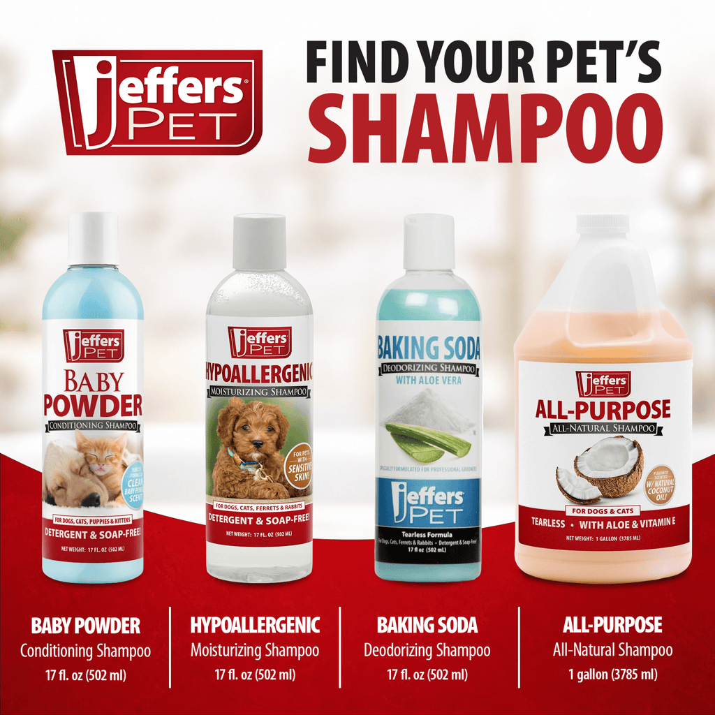 Jeffers Baby Powder Tearless Puppy & Kitten Shampoo - FurrowpetstoreGrooming & CleanupJeffers