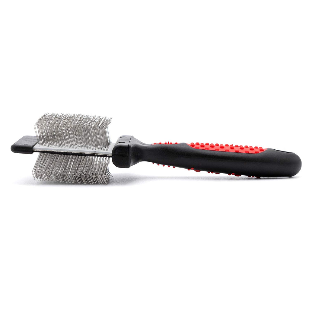 Jeffers Double-Sided Flex Head Slicker Brush - FurrowpetstoreGrooming & CleanupJeffers