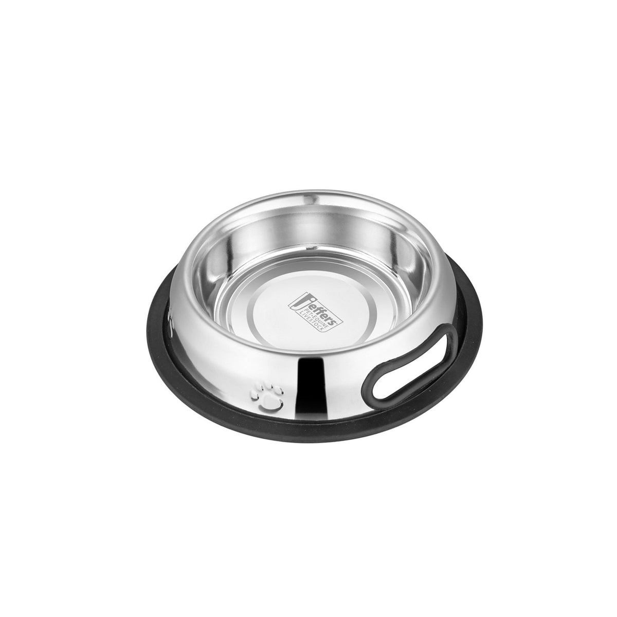 Jeffers Embossed No-Tip Stainless Steel Pet Bowl - FurrowpetstoreBowls, Feeding & EnrichmentJeffers