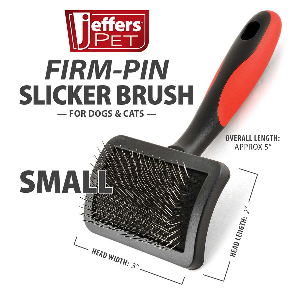 Jeffers Firm Pin Universal Slicker Brush - FurrowpetstoreGrooming & CleanupJeffers
