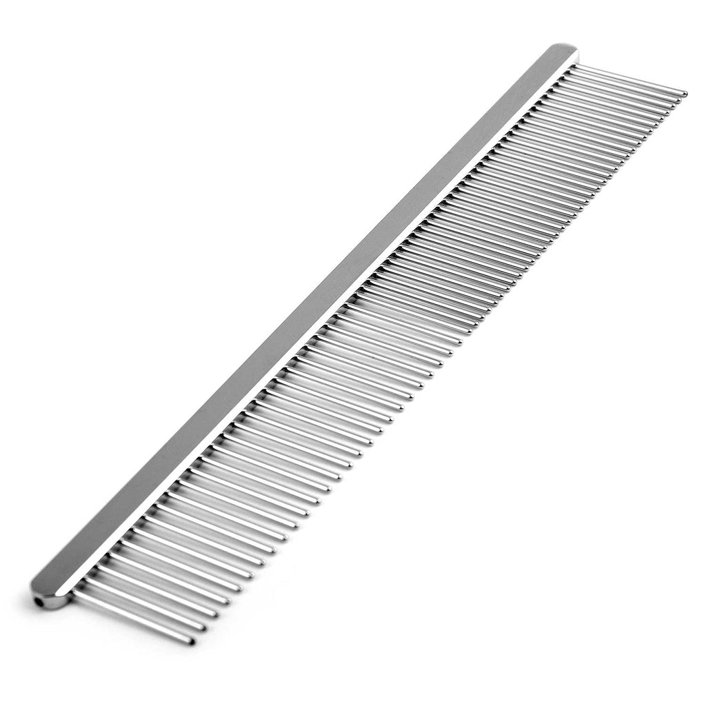 Jeffers Flat Back Steel Pet Grooming Comb - FurrowpetstoreGrooming & CleanupJeffers