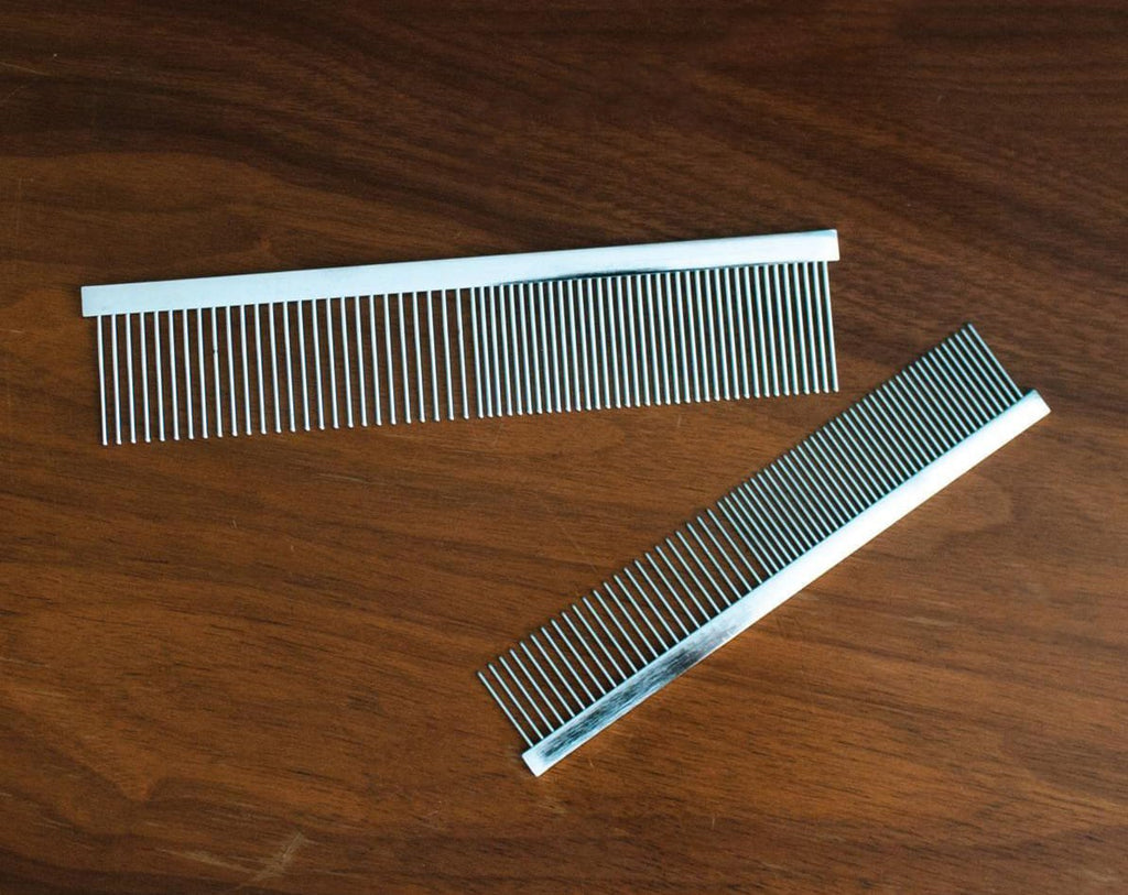 Jeffers Flat Back Steel Pet Grooming Comb - FurrowpetstoreGrooming & CleanupJeffers
