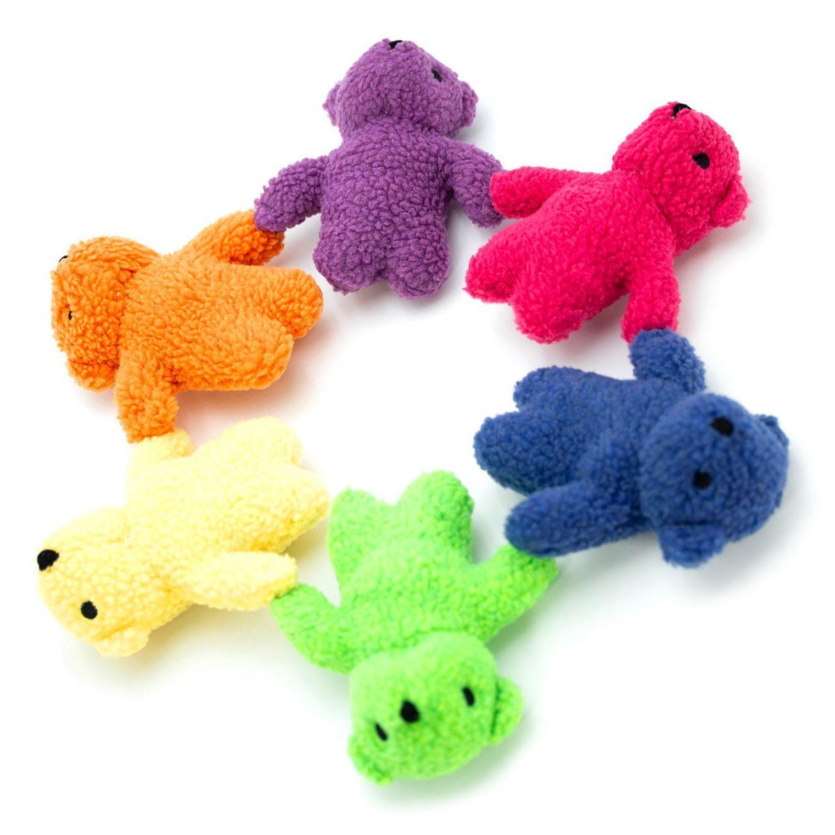 Jeffers Fleecy Bear Plush Squeaker Dog Toy - FurrowpetstoreToysJeffers