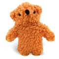 Fleecy bear plush squeaker dog toys