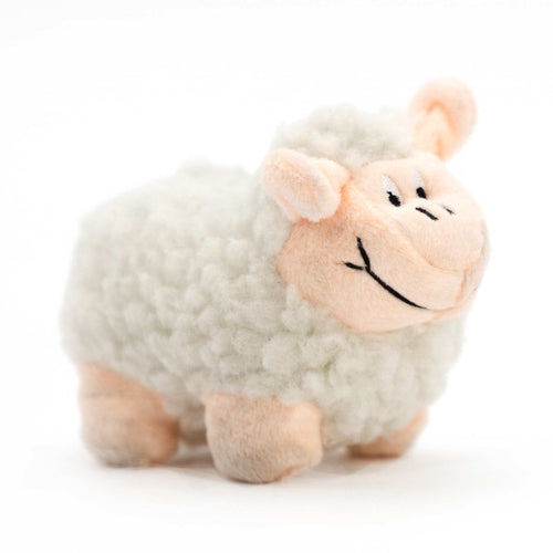 Jeffers Fleecy Lamb Squeaker Dog Toy