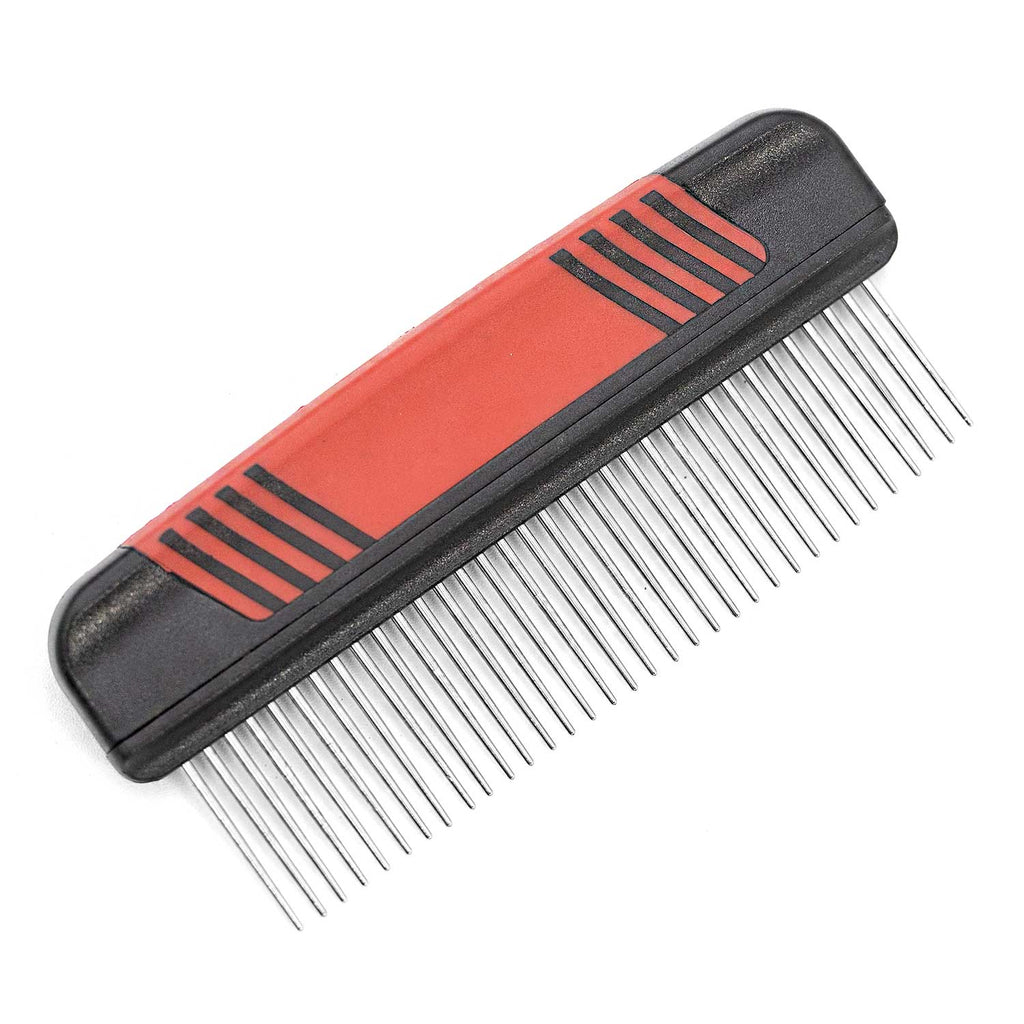 Jeffers Magic Spring pet grooming comb with spring teeth