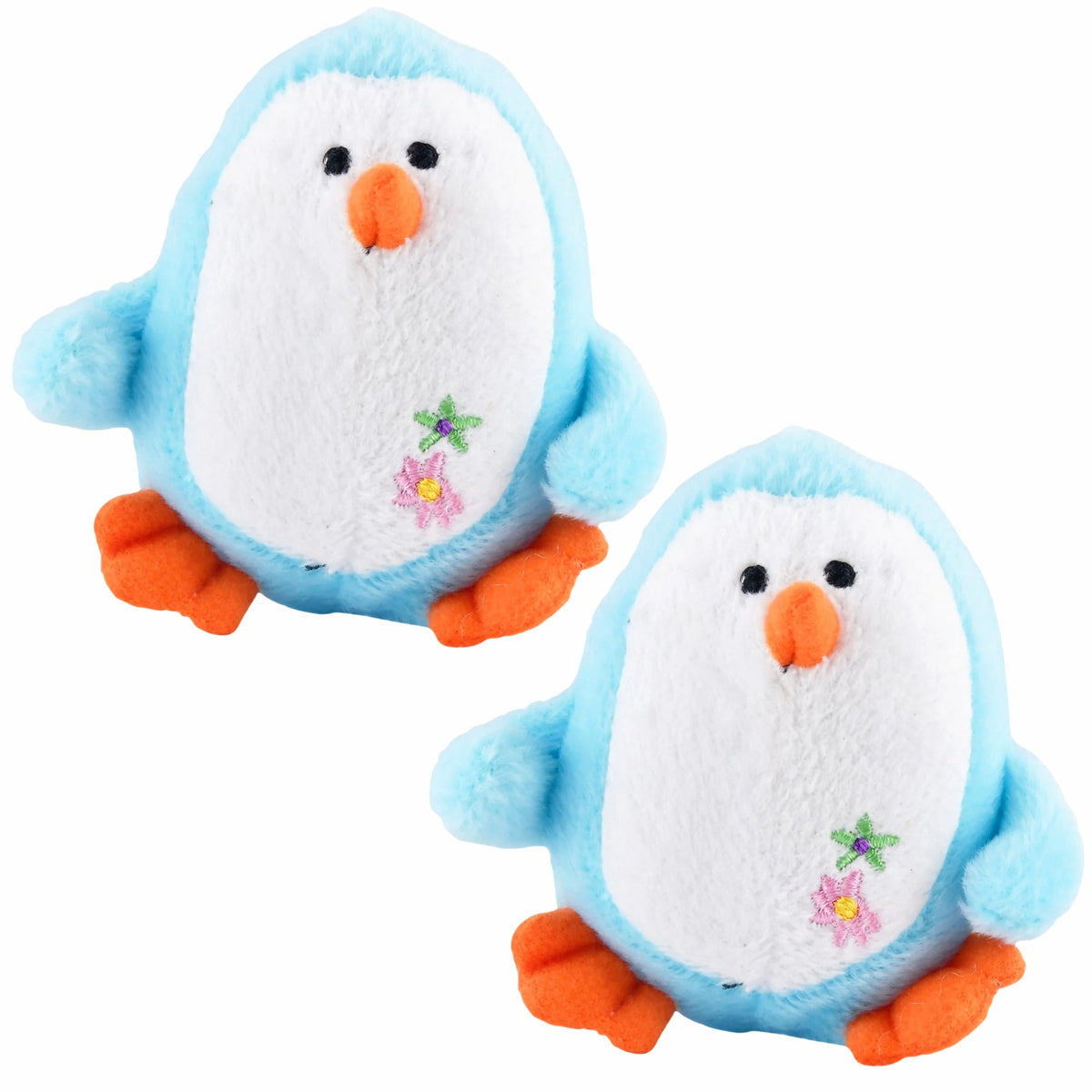 Jeffers Mini Plush Penguin Squeaker Toy, 3 in - FurrowpetstoreToysJeffers