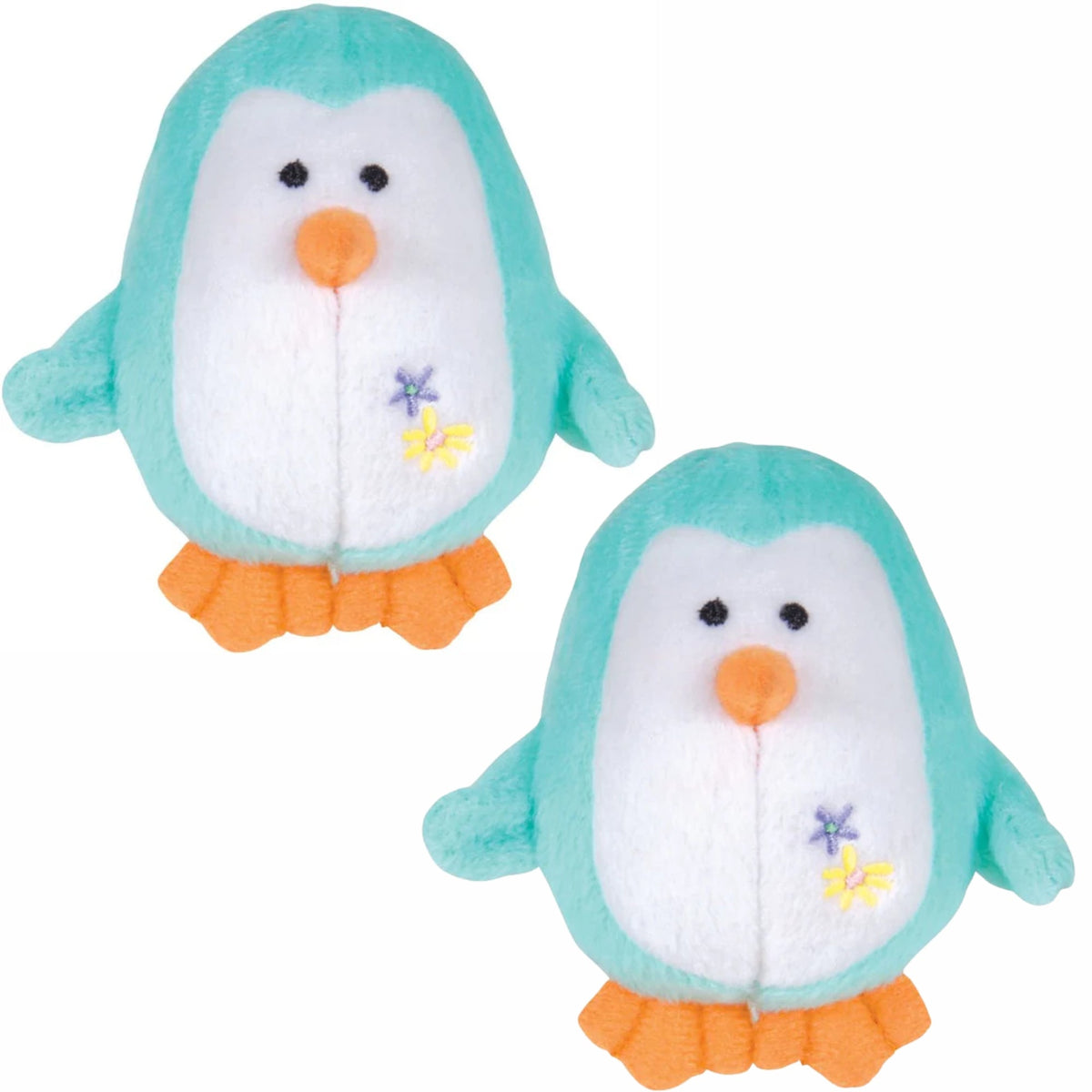 Jeffers Mini Plush Penguin Squeaker Toy, 3 in - FurrowpetstoreToysJeffers
