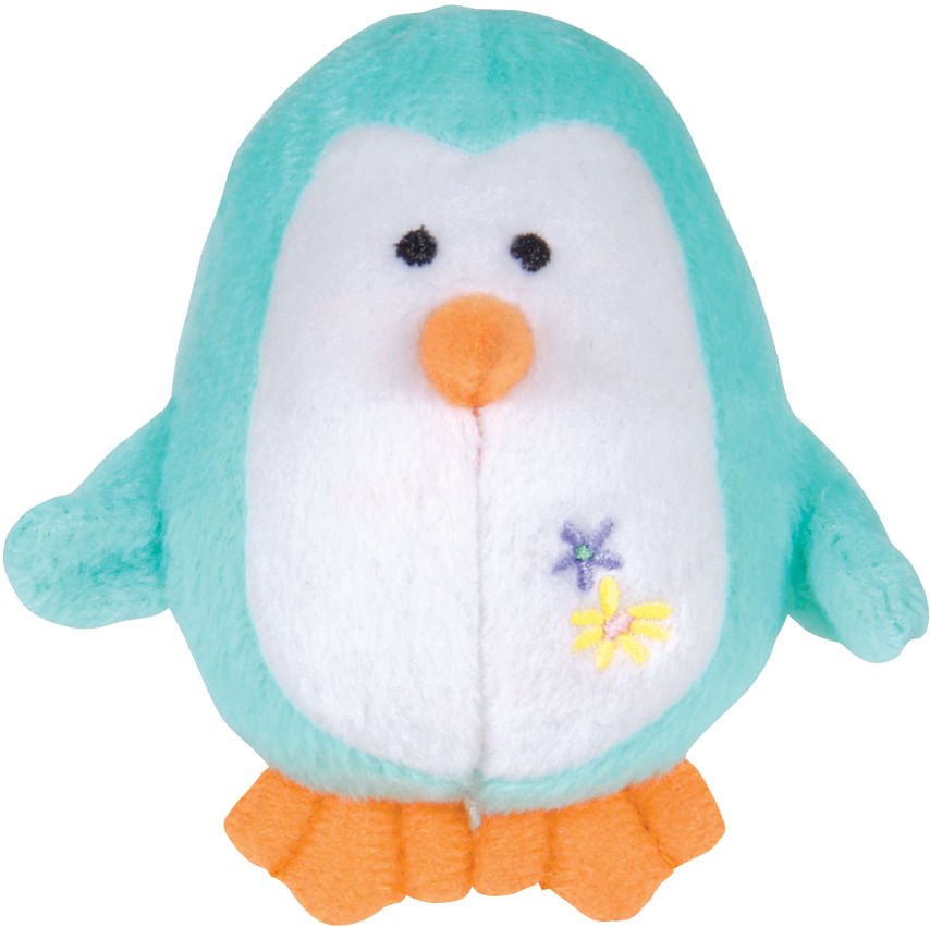 Jeffers Mini Plush Penguin Squeaker Toy, 3 in - FurrowpetstoreToysJeffers