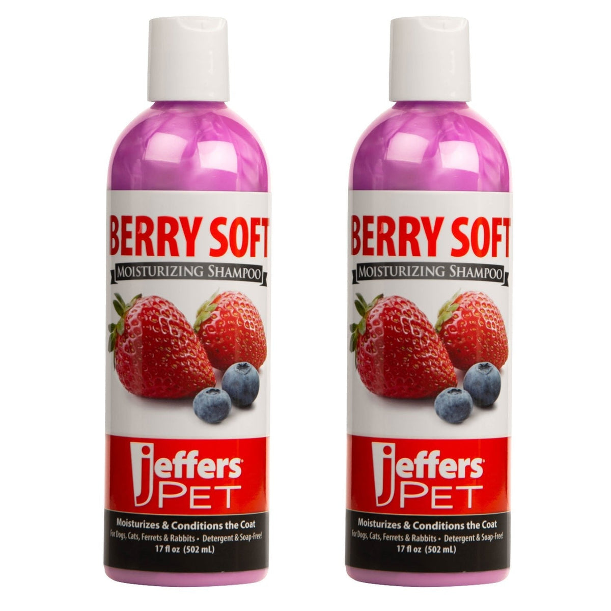 Jeffers Moisturizing Pet Shampoo, Berry Soft or Vanilla Bean - FurrowpetstoreGrooming & CleanupJeffers