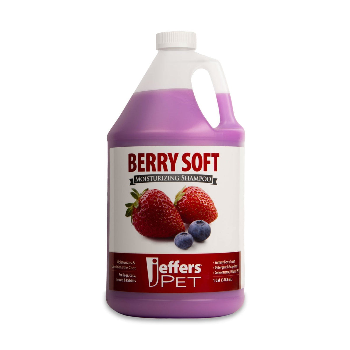 Jeffers Moisturizing Pet Shampoo, Berry Soft or Vanilla Bean - FurrowpetstoreGrooming & CleanupJeffers