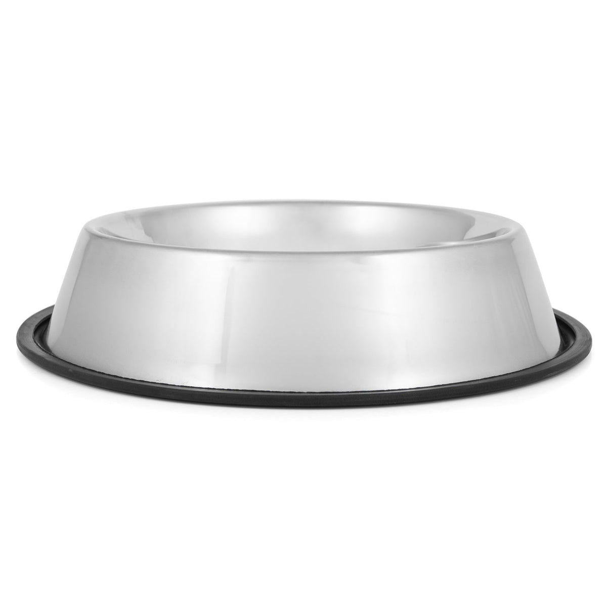 Jeffers No-Skid No-Tip Stainless Steel Pet Bowl