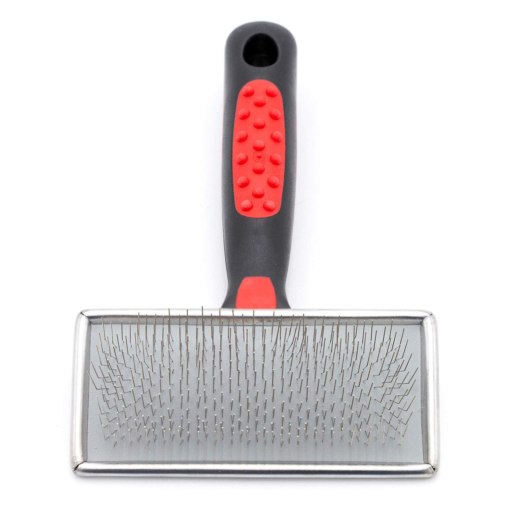 Jeffers Non-Slip Soft Slicker Brush - FurrowpetstoreGrooming & CleanupJeffers